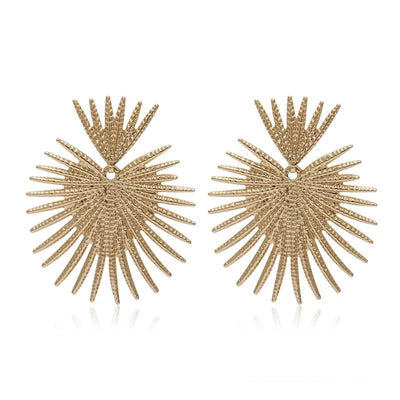 Geometric Irregular Drop Earrings for Women - Gofionafashion