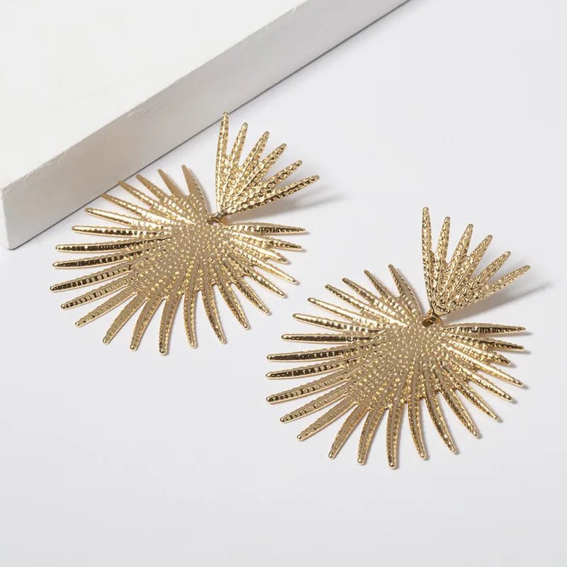 Geometric Irregular Drop Earrings for Women - Gofionafashion