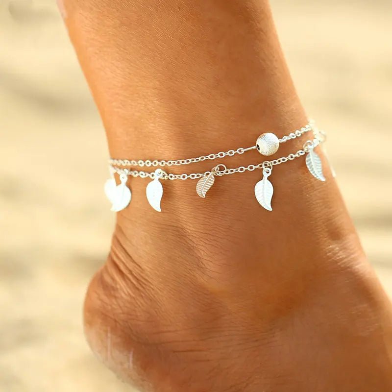 Gold Color Eyes Anklets Barefoot Leg Chain For Women Summer Multilayer Ankle Bracelets On The Leg Beach Jewelry obilleras Pulser - Gofionafashion