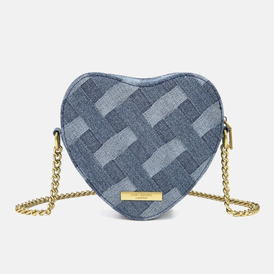 Kurt Geiger Shoulder Bags Denim Chain Crossbody Luxury Brand - Gofionafashion