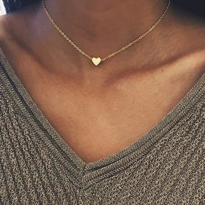 Minimalist Round Stick Pendant Necklace for Women Pearl Clavicle Necklace Leaves Long Chain Fashion Jewelry Statement Girl Gift - Gofionafashion