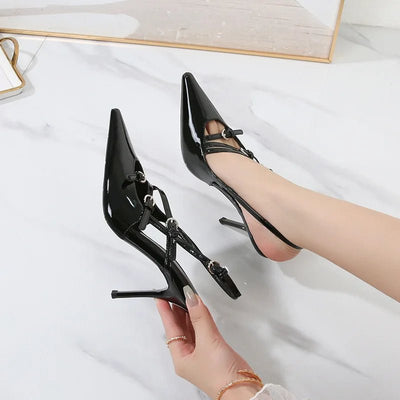 New Spring and Summer Women's High Heels Strap Stiletto High Heel Sandals Versatile High Heels - Gofionafashion