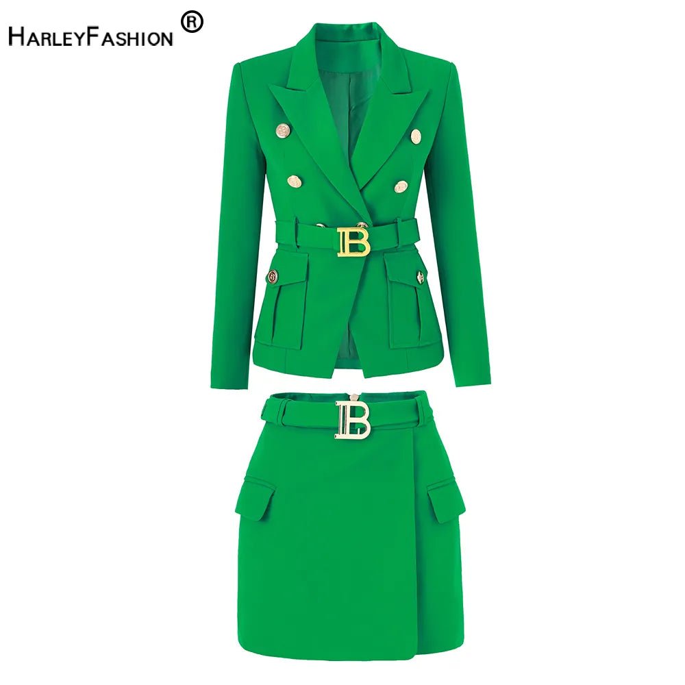 https://gofionafashion.com/products/european-style-fresh-green-blazer-skirt-sets-pocket-notched-slim-suits-2pcs